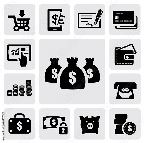 Vector: Finance Icons Finance Icons