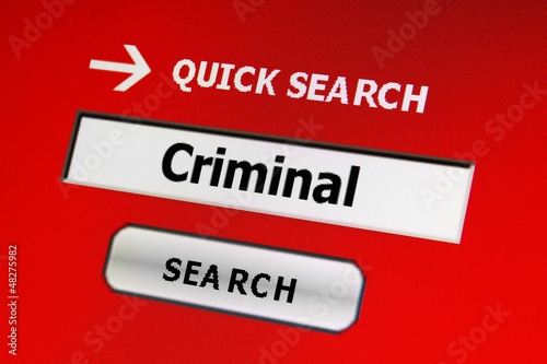 Photo: Web criminal Web criminal