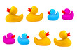 Photo: Classic yellow rubber ducks Classic yellow rubber ducks