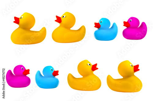 Photo: Classic yellow rubber ducks Classic yellow rubber ducks