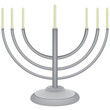 Jewish faith - a menorah