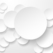 Paper white circles.