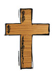 Holzkreuz