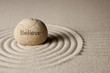 Believe stone