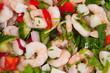 light prawn salad lunch