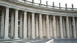 Video: sunrise in St Peter's Square in Vatican sunrise in St Peter's Square in Vatican