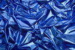 fodo azul arrugado