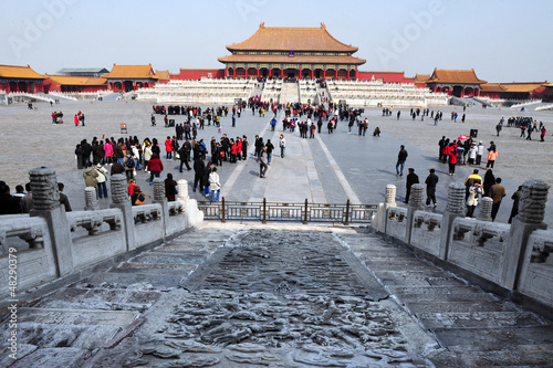 Photo: The Forbidden city in Beijing China The Forbidden city in Beijing China