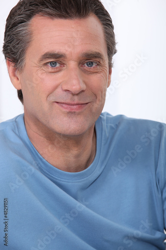 Photo: Portrait of a middle-aged man Portrait of a middle-aged man