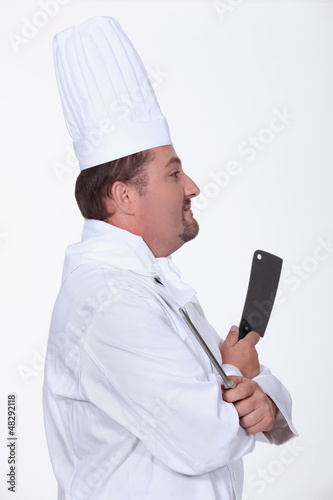 Photo: profile view of a cook profile view of a cook