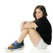 Foto: Knee-Hugging Tween Knee-Hugging Tween
