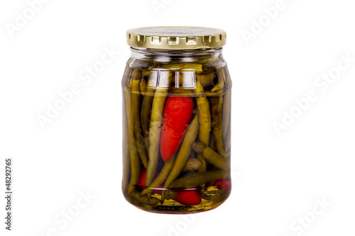 Photo: Jar of Pickled Peppers Jar of Pickled Peppers