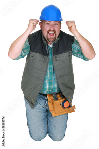 Photo: Happy worker Happy worker