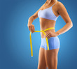 Photo: close up measuring waist close up measuring waist