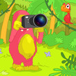 Vector: Funny Monster. Funny Monster.