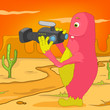 Vector: Funny Monster. Funny Monster.