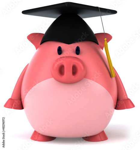 Illustration: Fun pig Fun pig