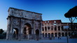 Video: Dusk near the Colosseum and the Arch of Constantine,time-lapse Dusk near the Colosseum and the Arch of Constantine,time-lapse