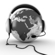 3d online call center concept