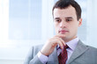 man in office