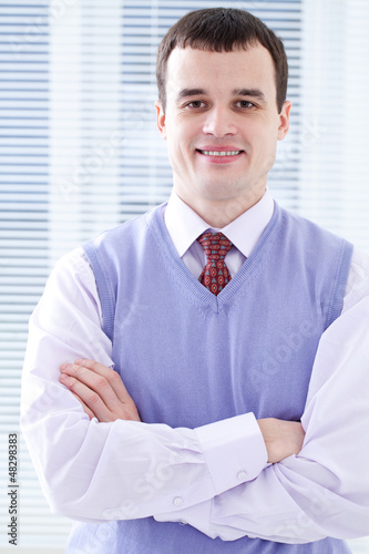Photo: man in office man in office