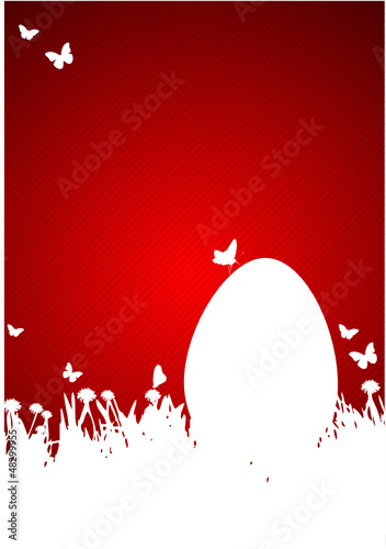 Vector: Osterkarte Osterkarte