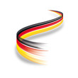 Abstrakte Deutschland Flagge