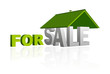 Vector: House for sale House for sale