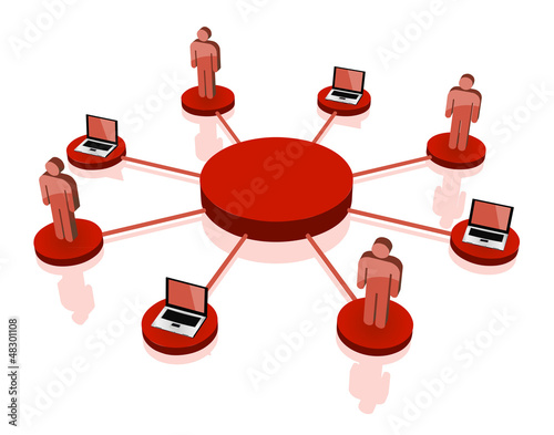 Vector: vector Business team Network vector Business team Network