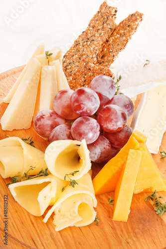 Photo: plate of cheese plate of cheese