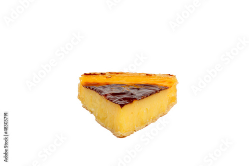 Photo: Slice of flan Slice of flan