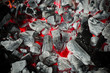 Photo: Barbecue braai fire charcoal background Barbecue braai fire charcoal background
