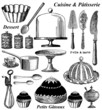 Elements de pâtisserie