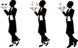 waiters in formal attire