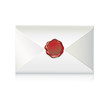 Illustration: Enveloppe blanche Enveloppe blanche