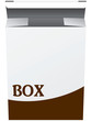 Cardboard packing box