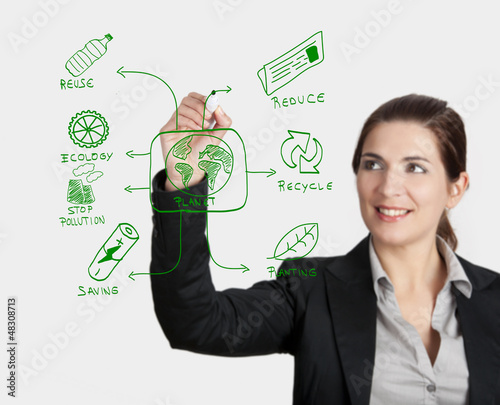 Photo: Drawing a diagram Drawing a diagram