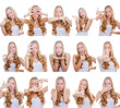 multiple gestures or signs