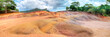 Seven coloured earth of Chamarel, Mauritius