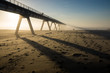 Photo: ouvrage d'art sur la plage ouvrage d'art sur la plage