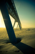Photo: ouvrage d'art sur la plage ouvrage d'art sur la plage
