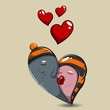 Vector: Abstract heart Abstract heart