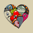Abstract heart