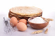 baking ingredient and crepes