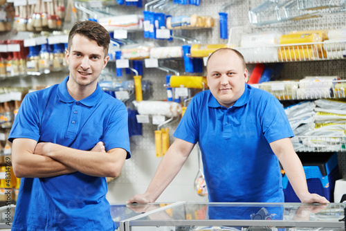 Photo: Sellers team at home improvement store Sellers team at home improvement store