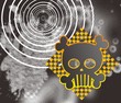 warning skull fine