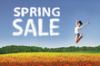 Happy spring sale