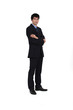 Stern looking businessman