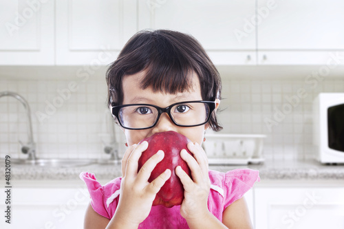 Photo: Nerd toddler in the kitchen Nerd toddler in the kitchen