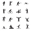 Set of sport icons